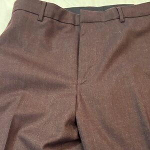 Club Monaco Men's Dress Pants in Deep Burgundy